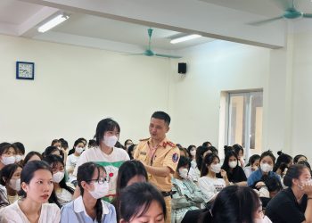 Tích cực truyền thông An toàn giao thông với sinh viên trường Cao đẳng Y tế Bắc Ninh – Hưởng ứng xây dựng “Tỉnh an toàn giao thông”