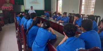 Tập huấn sơ cấp cứu cho các đoàn viên thanh niên phường Khắc Niệm