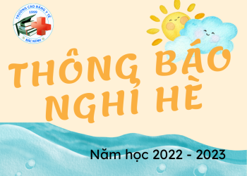 Thông báo về thời gian nghỉ hè năm học 2022 – 2023