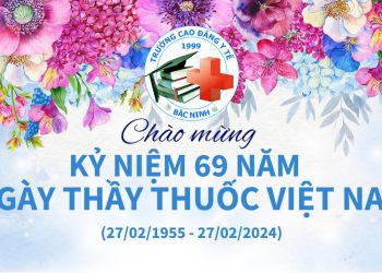 Kỷ niệm 69 năm ngày Thầy thuốc Việt Nam, kính chúc toàn thể Nhà giáo, cán bộ nhân viên, sinh viên Nhà trường sức khỏe, hành phúc và thành công.