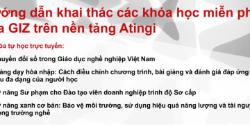 Khai thác khóa tự học miễn phí về chuyển đổi số trong giáo dục nghề nghiệp