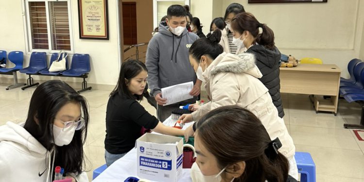 Ngày 28,29/01/2024, trường CĐYTBN thực hiện việc khám sức khỏe thường niên cho Sinh viên nhà trường