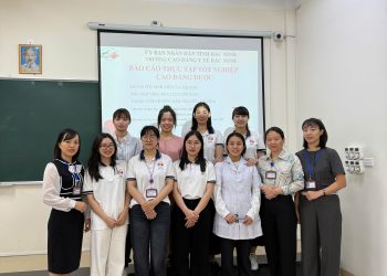 “BÁO CÁO THỰC TẬP TỐT NGHIỆP” CỦA SINH VIÊN CAO ĐẲNG DƯỢC CHÍNH QUY CĐ D5A2 và CĐ D5A4