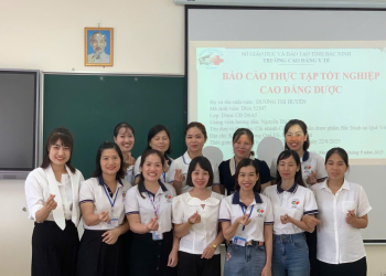 “BÁO CÁO THỰC TẬP TỐT NGHIỆP” CỦA SINH VIÊN LỚP CAO ĐẲNG DƯỢC 6A5