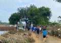 Tham gia khắc phục hậu quả sau bão số 11 tại xã Tam Giang – tỉnh Bắc Ninh