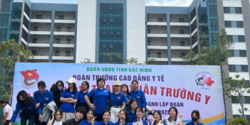 Sôi nổi các hoạt động tháng thanh niên 2026 của sinh viên trường Cao đẳng Y tế Bắc Ninh