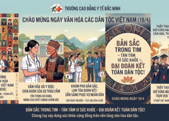 “BẢN SẮC TRONG TIM – TẬN TÂM VÌ SỨC KHỎE – ĐẠI ĐOÀN KẾT TOÀN DÂN TỘC!”