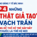 TOP 4 NHỮNG “SỰ THẬT GIẢ TẠO” BỊ VẠCH TRẦN – ĐỪNG ĐỂ THẾ HỆ TRẺ SẬP BẪY THUỐC LÁ THẾ HỆ MỚI