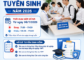 THÔNG BÁO VỀ VIỆC NỘP HỒ SƠ TUYỂN SINH NĂM 2026