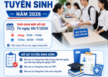 THÔNG BÁO VỀ VIỆC NỘP HỒ SƠ TUYỂN SINH NĂM 2026