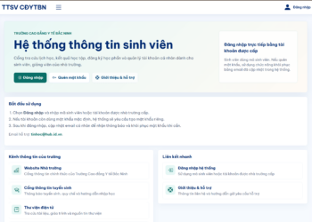 Hướng dẫn đăng nhập và quản lý tài khoản Hệ thống thông tin sinh viên