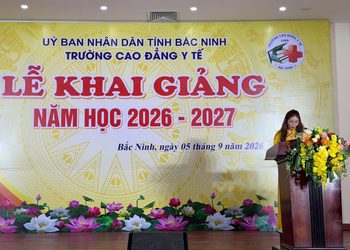 Trường Cao Đẳng Y Tế Bắc Ninh Hòa Chung Không Khí Khai Giảng Năm Học 2026–2027