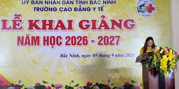 Trường Cao Đẳng Y Tế Bắc Ninh Hòa Chung Không Khí Khai Giảng Năm Học 2026–2027